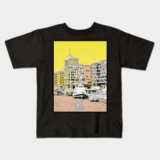 Hamburg, motif 10 Kids T-Shirt